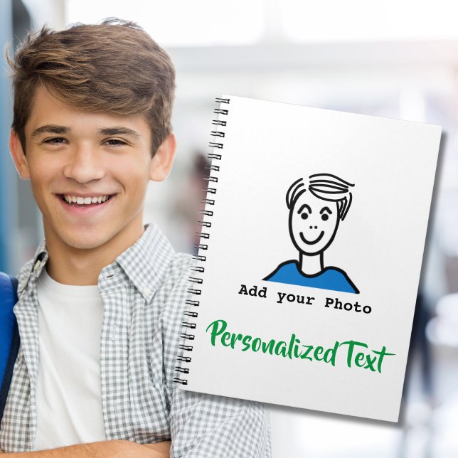 Add Your Photo | Personalise Text | Make Your Own Notebook (Creator Uploaded)