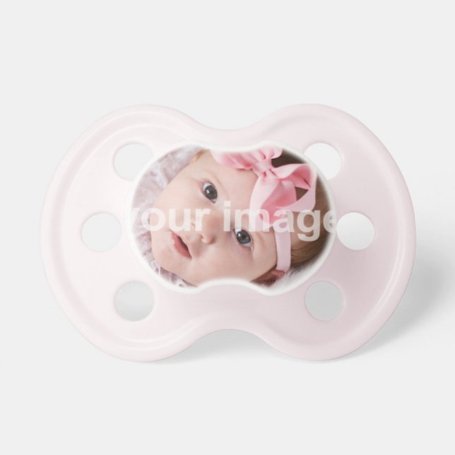 Add your photo - Pink Binky Dummy (Front)