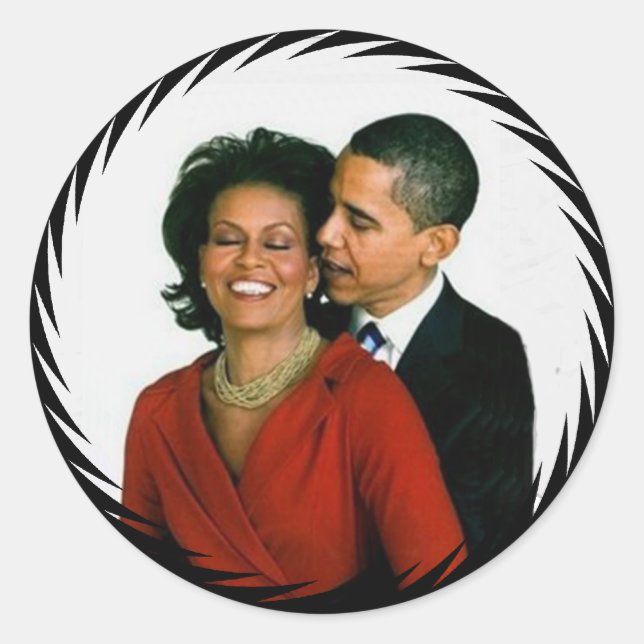 ADD YOUR PHOTO- -STICKER CLASSIC ROUND STICKER (Front)