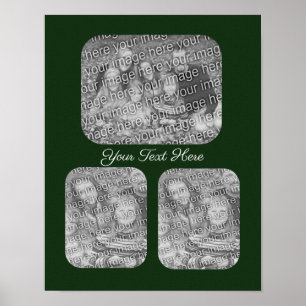 Add Your Photo Template Collage Poster