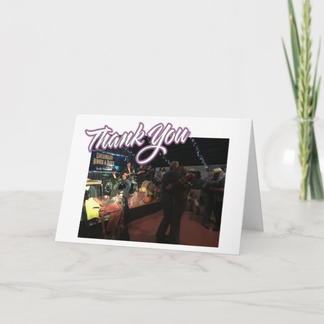 add your photo thank you card (Front)