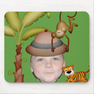 Add Your Photo To A Wild Jungle Safari Theme Mouse Mat