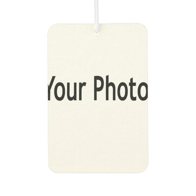 Add your photo to this air freshener (Front)