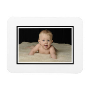 Add Your Photo to this Classic Template Magnet