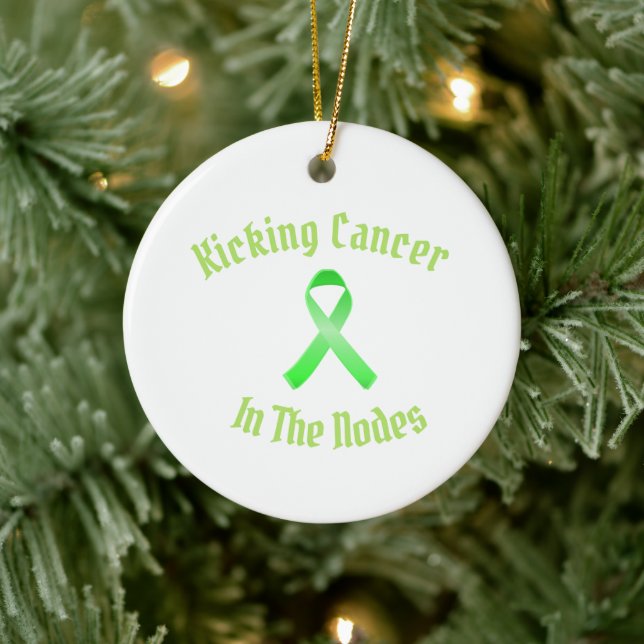 add your photo to this kicking cancer ornament (Tree)