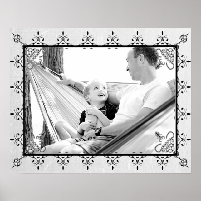 Add Your Photo to this Large Family Photo Poster (Front)