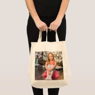 ADD YOUR PHOTO TO TOTE, PERSONALIZED TOTE BAG