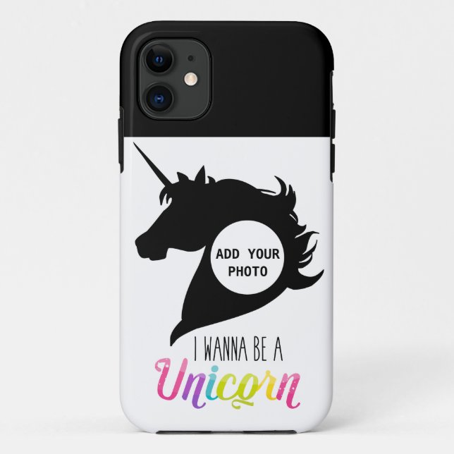 ADD YOUR PHOTO - Tough Apple iPhone 11 Case (Back)