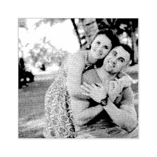 ADD YOUR PHOTO WEDDING CUSTOMIZED RUBBER STAMP