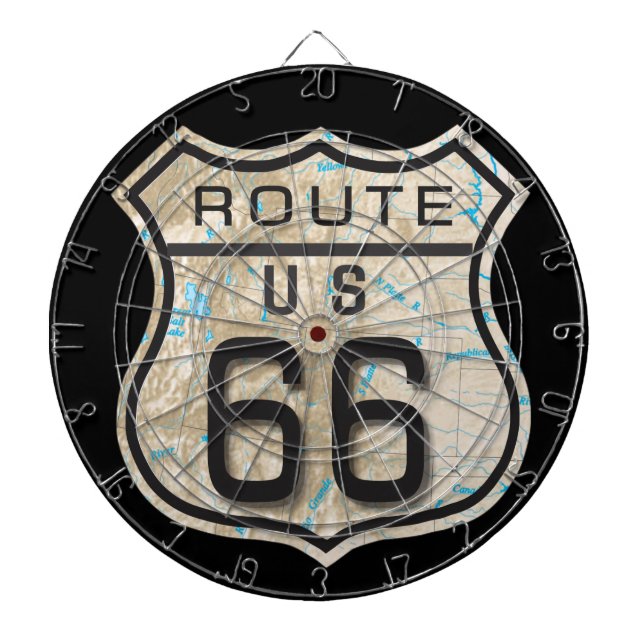 add your photos rt 66 dartboard (Front)