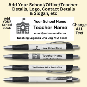 Add Your School Logo Details Teacher Headmaster