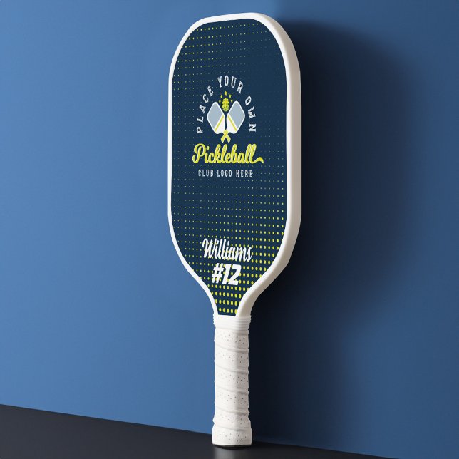 Add Your Team Pickelball Logo Player Name & Number Pickleball Paddle (Add Your Team Pickelball Logo Player Name & Number Pickleball Paddle)