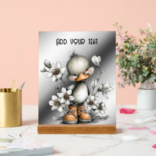 Add your text acrylic sign