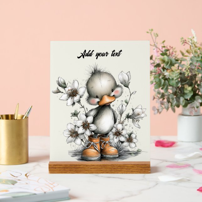 Add your text acrylic sign (Wedding)