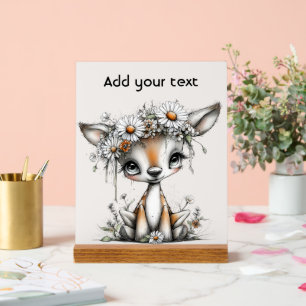 Add your text acrylic sign