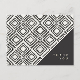 Add Your Text   African Wild Pattern Postcard