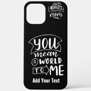 Add Your Text -Apple iPhone 12 Pro Max Case