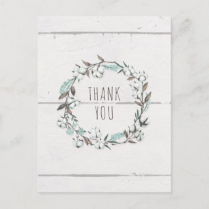 Add Your Text Blessed VII Let's Stay Home Postcard