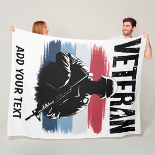 Add Your Text - Fleece Blanket, 60"x80" Blanket