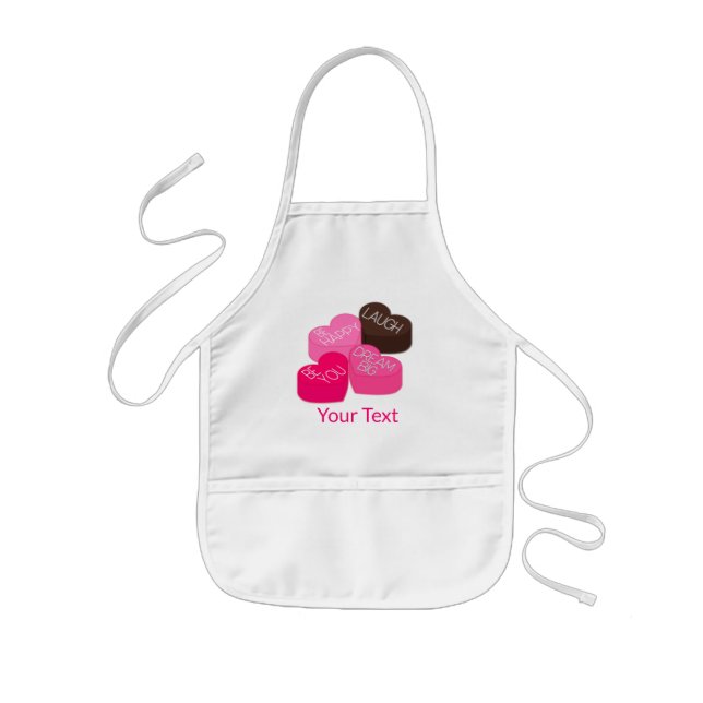 Add Your Text Kids Apron (Front)