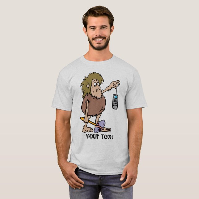 Add Your Text-  Men's Basic T-Shirt (Front Full)