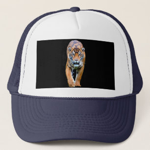 Add Your Text Modern Pop Art Tiger Template Trucker Hat