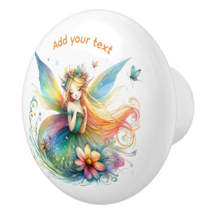 Add Your Text/Name Ceramic Knob