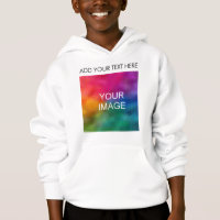 Add Your Text Photo Front Design Template Kids Boy