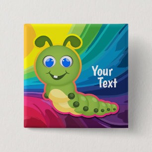 Add Your Text - Square Button