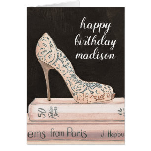 Add Your Text   Wild Apple   Elegant High Heel Fas