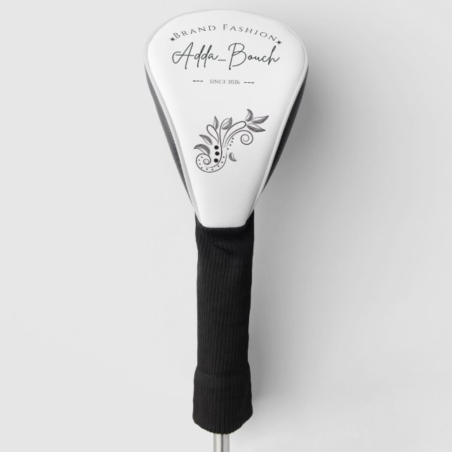 Adda_Bouch glof balls Golf Head Cover (Front)