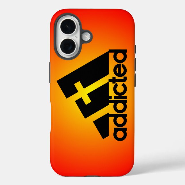Addicted Black Case-Mate iPhone Case (Back)