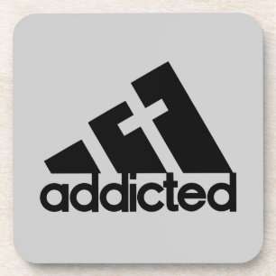 Addicted Black Coaster