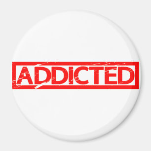 Addicted Stamp Magnet