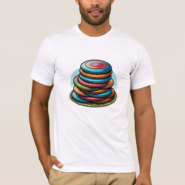 Addicted to Disc Golf  | Funny T-Shirt (Front)