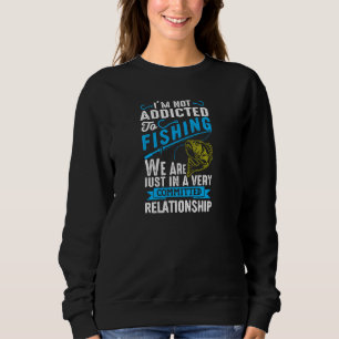 Addicted To Fishing Fish Tee For Fishermen Pullov