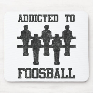 Addicted To Foosball Mouse Mat