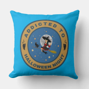 Addicted to Halloween Night Cushion