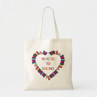 Addicted to Reading Tote Bag
