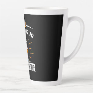 Addicted To Wind Surfing Latte Mug
