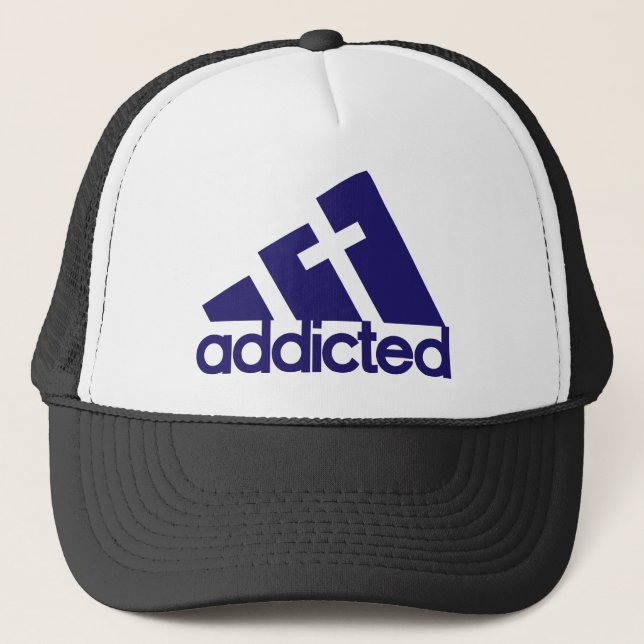 Addicted Trucker Hat (Front)