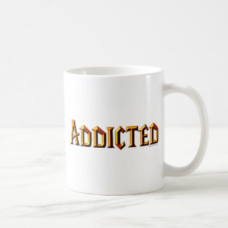 Addicted (WoW font) Coffee Mug