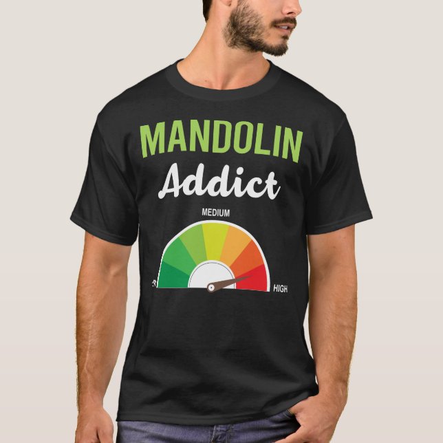 Addiction Mandolin T-Shirt (Front)