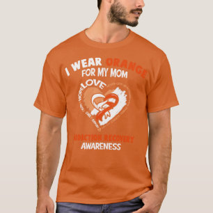 Addiction Recovery Awareness I Wear Orange For My T-Shirt