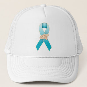 Addiction Recovery Awareness Ribbon Design Trucker Hat