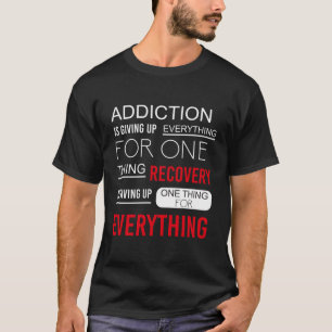 Addiction Recovery Celebrate Recovery Aa Inspirati T-Shirt