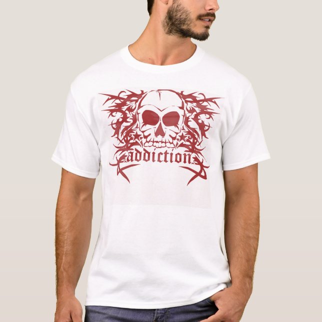 addicts - Customised T-Shirt (Front)