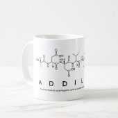 Addilyn peptide name mug (Front Left)