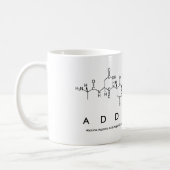 Addilyn peptide name mug (Left)