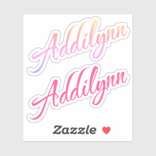 Addilynn name x2